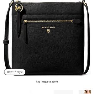 Michael Kors Elegant Black Crossbody Bag
